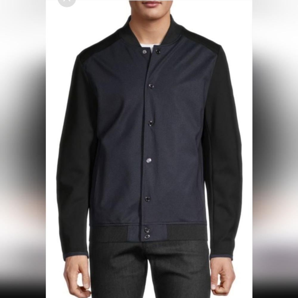 Karl Lagerfeld Blue And Black Jacket